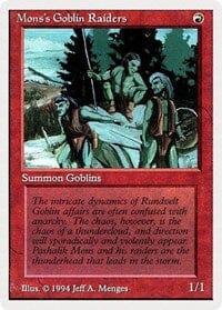 Mon's Goblin Raiders [Summer Magic] MTG Single Magic: The Gathering  | Multizone: Comics And Games