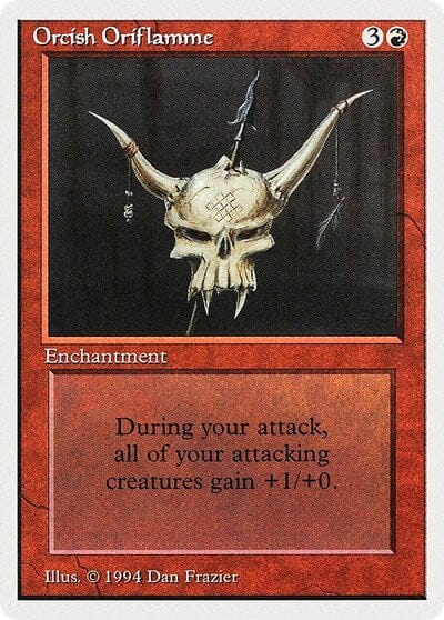 Orcish Oriflamme [Summer Magic / Edgar] MTG Single Magic: The Gathering  | Multizone: Comics And Games