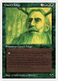Gaea's Liege [Summer Magic / Edgar] MTG Single Magic: The Gathering  | Multizone: Comics And Games