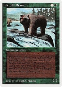 Grizzly Bears [Summer Magic / Edgar] MTG Single Magic: The Gathering  | Multizone: Comics And Games