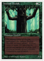 Ironroot Treefolk [Summer Magic / Edgar] MTG Single Magic: The Gathering  | Multizone: Comics And Games