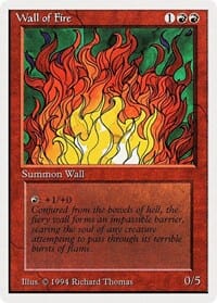 Wall of Fire [Summer Magic / Edgar] MTG Single Magic: The Gathering  | Multizone: Comics And Games