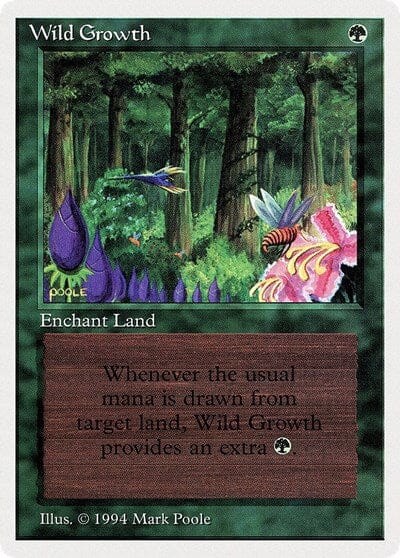 Wild Growth [Summer Magic / Edgar] MTG Single Magic: The Gathering  | Multizone: Comics And Games