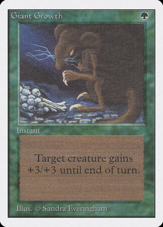 Giant Growth [Unlimited Edition] MTG Single Magic: The Gathering  | Multizone: Comics And Games