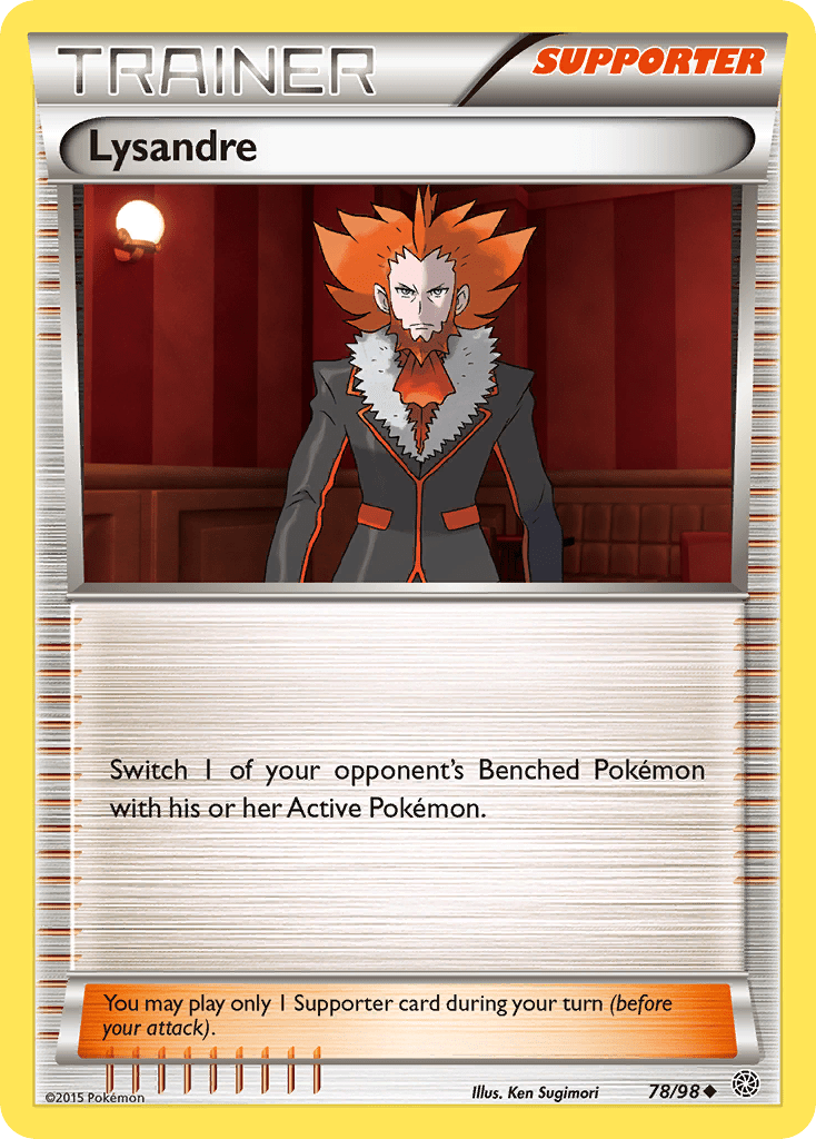 Lysandre (78/98) [XY: Ancient Origins] Pokemon Single Pokémon  | Multizone: Comics And Games