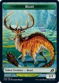 Beast Token [Ikoria: Lair of Behemoths] MTG Single Magic: The Gathering  | Multizone: Comics And Games