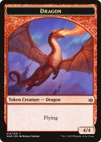 Dragon // Spirit Double-sided Token (Challenger 2020) [Unique and Miscellaneous Promos] MTG Single Magic: The Gathering  | Multizone: Comics And Games