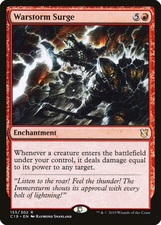 Warstorm Surge [Commander 2019] MTG Single Magic: The Gathering  | Multizone: Comics And Games