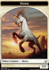 Horse // Zombie Double-sided Token [Hour of Devastation Tokens] MTG Single Magic: The Gathering  | Multizone: Comics And Games