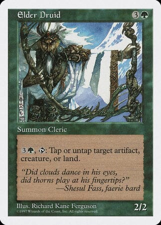Elder Druid [Fifth Edition] MTG Single Magic: The Gathering  | Multizone: Comics And Games