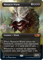 Massacre Wurm (Alternate Art) [Core Set 2021] MTG Single Magic: The Gathering  | Multizone: Comics And Games