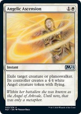Angelic Ascension [Core Set 2021] MTG Single Magic: The Gathering  | Multizone: Comics And Games