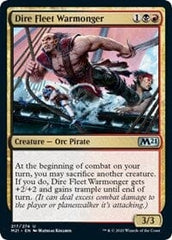 Dire Fleet Warmonger [Core Set 2021] MTG Single Magic: The Gathering  | Multizone: Comics And Games