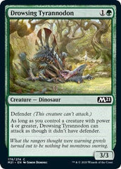 Drowsing Tyrannodon [Core Set 2021] MTG Single Magic: The Gathering  | Multizone: Comics And Games