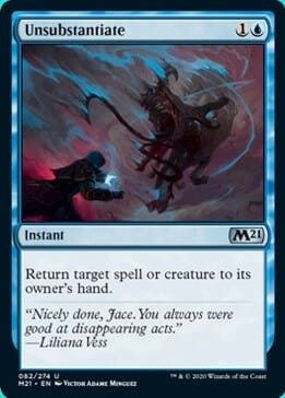 Unsubstantiate [Core Set 2021] MTG Single Magic: The Gathering  | Multizone: Comics And Games
