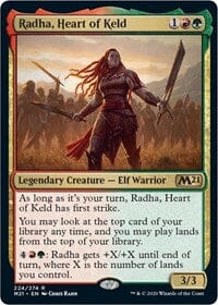 Radha, Heart of Keld [Core Set 2021] MTG Single Magic: The Gathering  | Multizone: Comics And Games