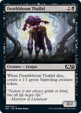 Deathbloom Thallid [Core Set 2021] MTG Single Magic: The Gathering  | Multizone: Comics And Games