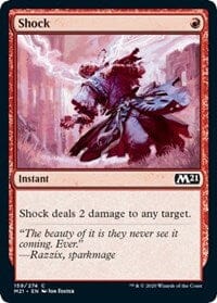 Shock [Core Set 2021] MTG Single Magic: The Gathering  | Multizone: Comics And Games