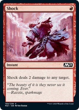 Shock [Core Set 2021] MTG Single Magic: The Gathering  | Multizone: Comics And Games