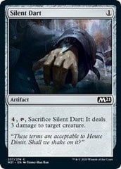Silent Dart [Core Set 2021] MTG Single Magic: The Gathering  | Multizone: Comics And Games