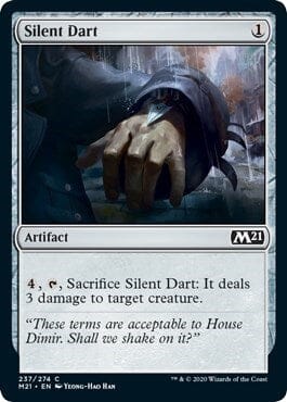 Silent Dart [Core Set 2021] MTG Single Magic: The Gathering  | Multizone: Comics And Games