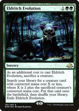 Eldritch Evolution [Eldritch Moon Promos] MTG Single Magic: The Gathering  | Multizone: Comics And Games
