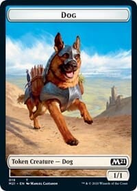 Dog Token [Core Set 2021] MTG Single Magic: The Gathering  | Multizone: Comics And Games