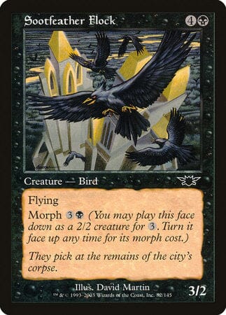 Sootfeather Flock [Legions] MTG Single Magic: The Gathering  | Multizone: Comics And Games