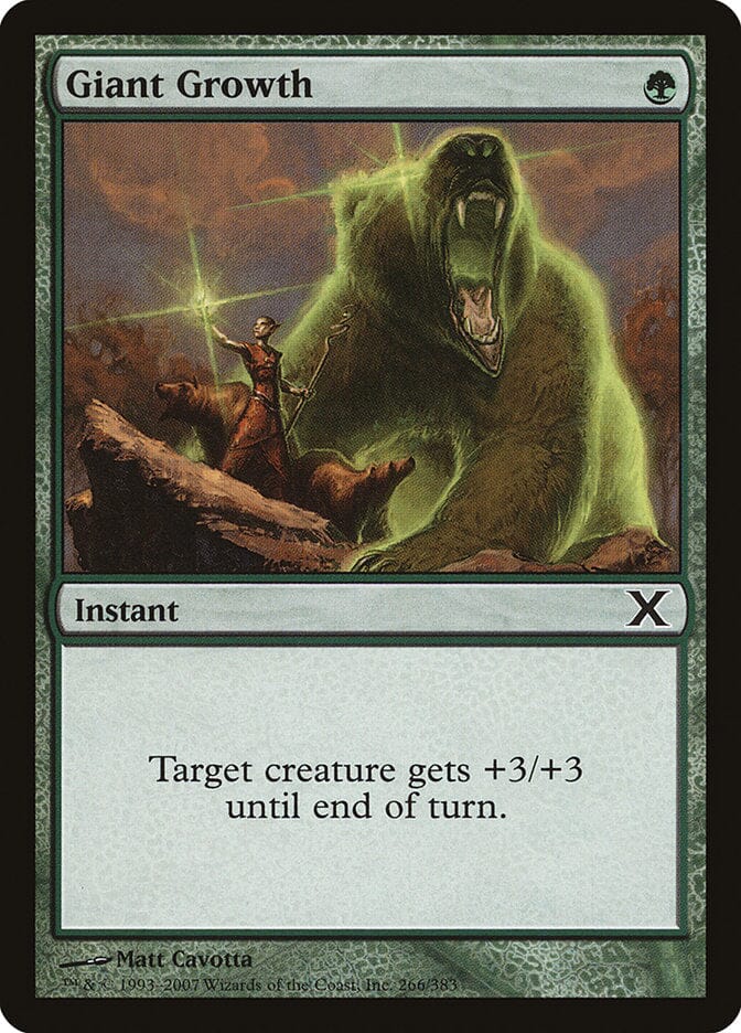 Giant Growth [Tenth Edition] MTG Single Magic: The Gathering  | Multizone: Comics And Games