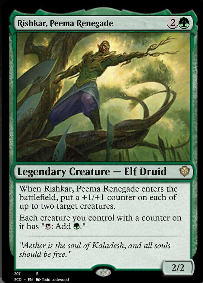 Rishkar, Peema Renegade [Starter Commander Decks] MTG Single Magic: The Gathering  | Multizone: Comics And Games