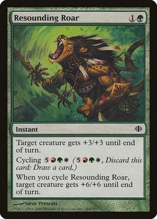 Resounding Roar [Shards of Alara] MTG Single Magic: The Gathering  | Multizone: Comics And Games