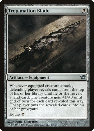 Trepanation Blade [Innistrad] MTG Single Magic: The Gathering  | Multizone: Comics And Games