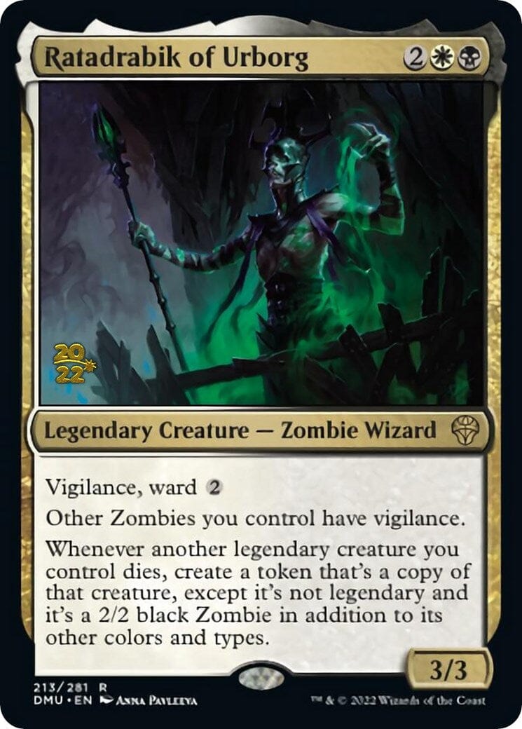 Ratadrabik of Urborg [Dominaria United Prerelease Promos] MTG Single Magic: The Gathering  | Multizone: Comics And Games