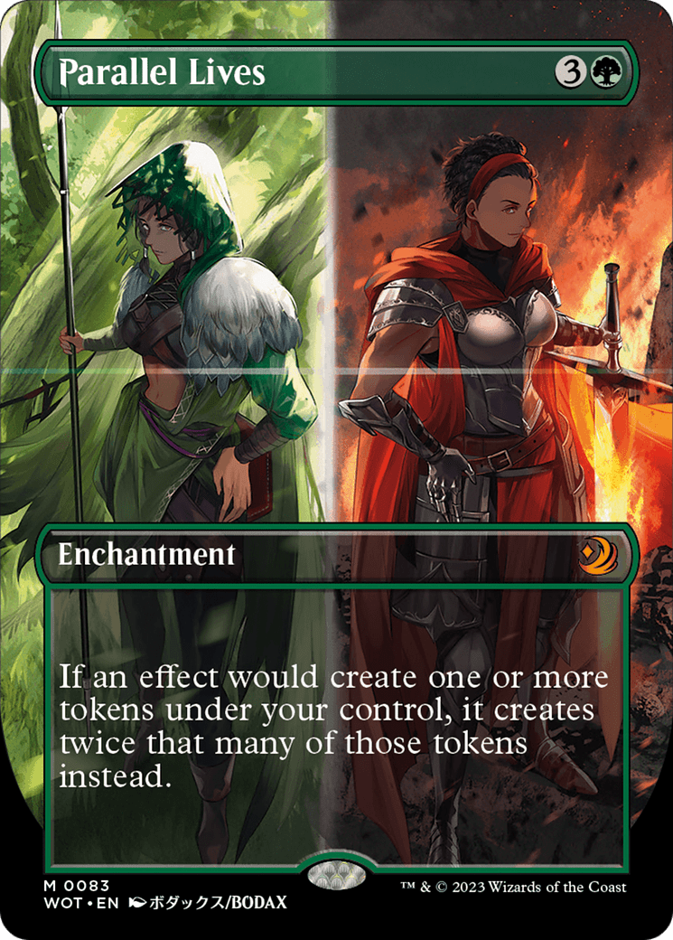 Parallel Lives (Anime Borderless) [Wilds of Eldraine: Enchanting Tales] MTG Single Magic: The Gathering  | Multizone: Comics And Games