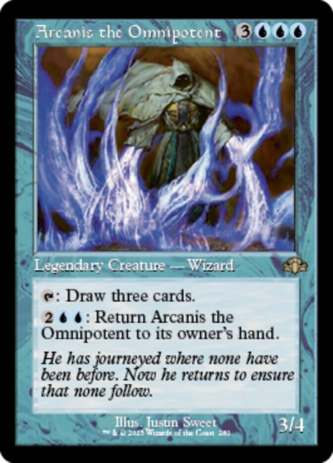 Arcanis the Omnipotent (Retro) [Dominaria Remastered] MTG Single Magic: The Gathering  | Multizone: Comics And Games