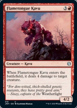 Flametongue Kavu [Jumpstart] MTG Single Magic: The Gathering  | Multizone: Comics And Games