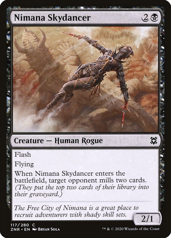 Nimana Skydancer [Zendikar Rising] MTG Single Magic: The Gathering  | Multizone: Comics And Games