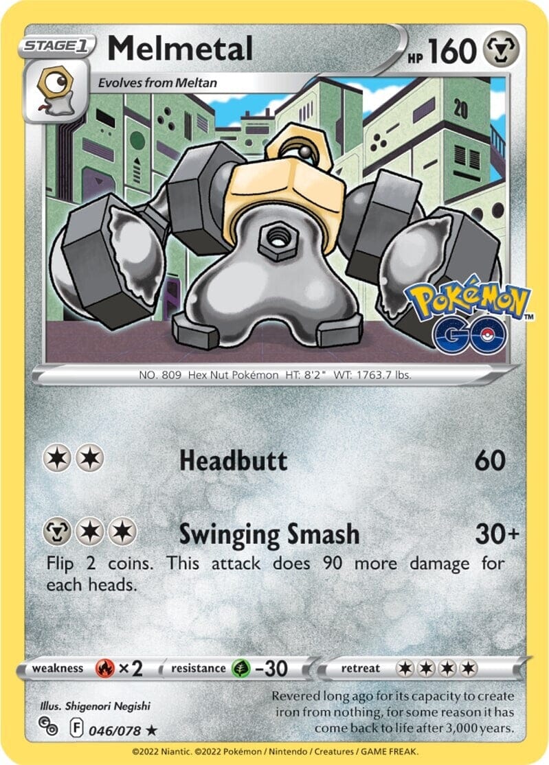 Melmetal (046/078) [Pokémon GO] Pokemon Single Pokémon  | Multizone: Comics And Games