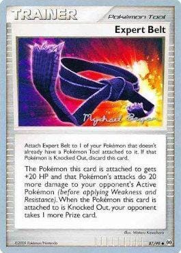 Expert Belt (87/99) (Happy Luck - Mychael Bryan) [World Championships 2010] Pokemon Single Pokémon  | Multizone: Comics And Games