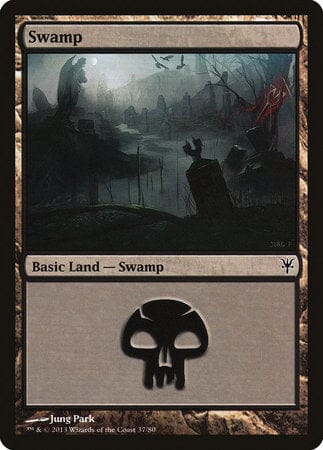 Swamp (37) [Duel Decks: Sorin vs. Tibalt] MTG Single Magic: The Gathering  | Multizone: Comics And Games