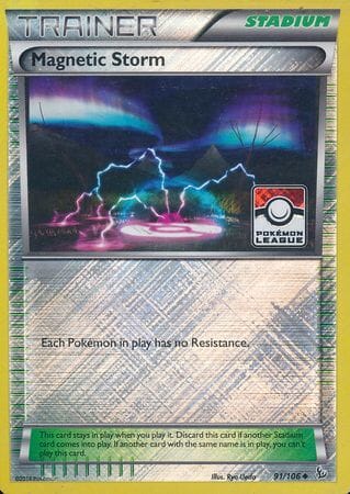 Magnetic Storm (91/106) (League Promo) [XY: Flashfire] Pokemon Single Pokémon  | Multizone: Comics And Games