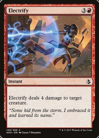 Electrify [Amonkhet] MTG Single Magic: The Gathering  | Multizone: Comics And Games