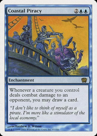 Coastal Piracy [Eighth Edition] MTG Single Magic: The Gathering  | Multizone: Comics And Games