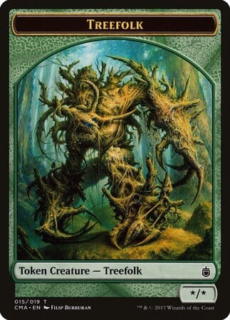Treefolk Token (015) [Commander Anthology Tokens] MTG Single Magic: The Gathering  | Multizone: Comics And Games