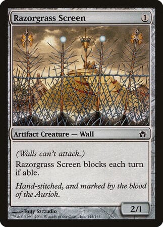 Razorgrass Screen [Fifth Dawn] MTG Single Magic: The Gathering  | Multizone: Comics And Games