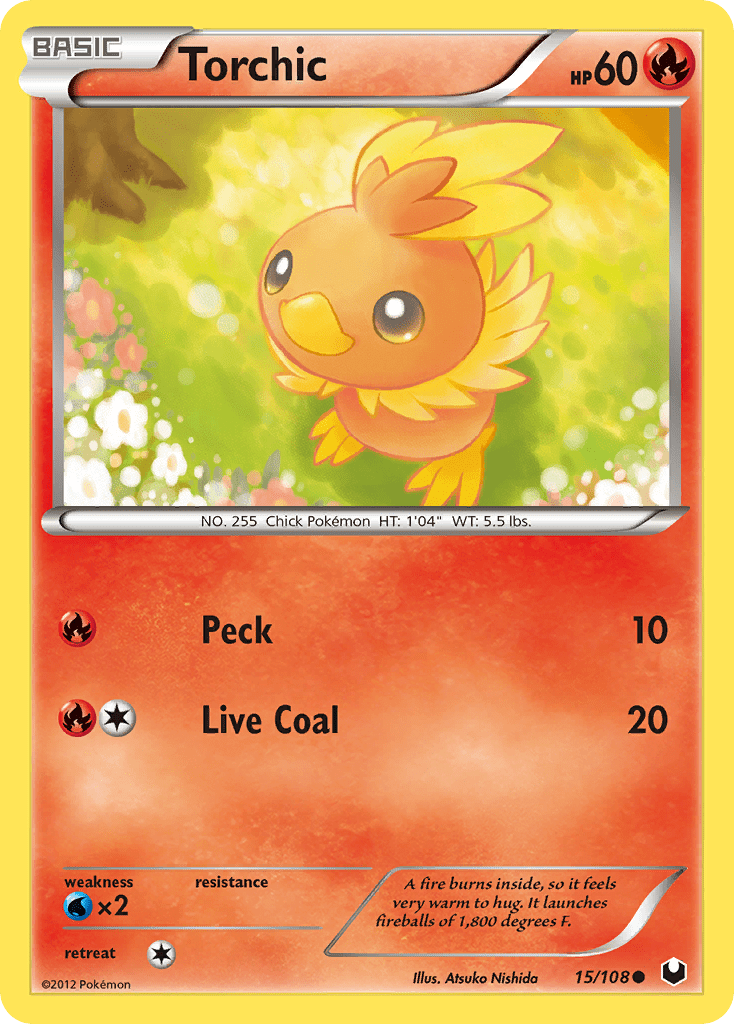 Torchic (15/108) [Black & White: Dark Explorers] Pokemon Single Pokémon  | Multizone: Comics And Games