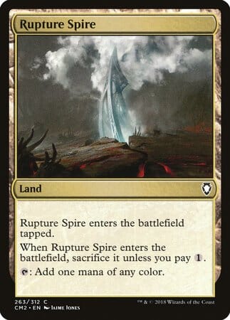 Rupture Spire [Commander Anthology Volume II] MTG Single Magic: The Gathering  | Multizone: Comics And Games