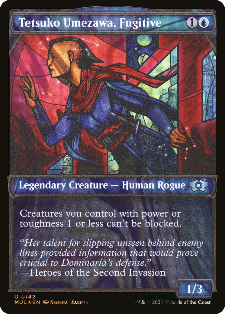 Tetsuko Umezawa, Fugitive (Halo Foil) [Multiverse Legends] MTG Single Magic: The Gathering  | Multizone: Comics And Games