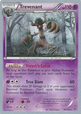 Trevenant (55/146) (Trevgor - Trent Orndorff) [World Championships 2014] Pokemon Single Pokémon  | Multizone: Comics And Games