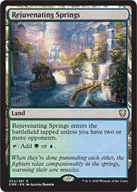 Rejuvenating Springs [Commander Legends] MTG Single Magic: The Gathering  | Multizone: Comics And Games
